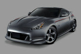 Nissan 370Z Sport Touring Base Fairlady Z Z34 Pre-Facelift 2009 2010 2011 with Aftermarket Parts - Nismo Style Front Bumper Nose Chin Spoiler Carbon Fiber / FRP from EPR USA